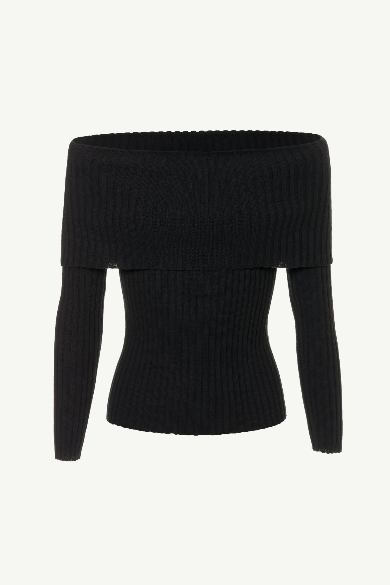 MAGNOLIA SWEATER BLACK - Fiorella Pratto sweaters and cardigans